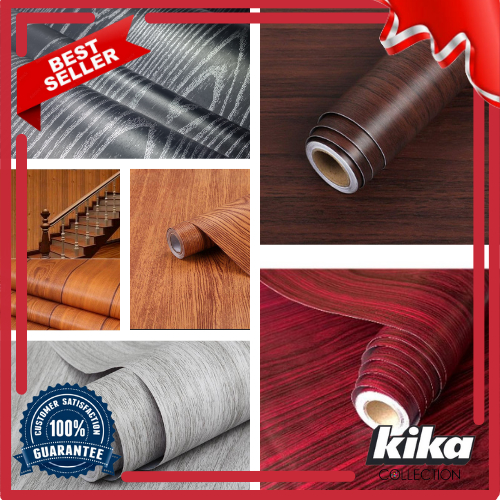 Wallpaper Dinding Motif Kayu Jati 45cm x 5m Wallpaper Sticker Dinding Wallpaper Motif Jati