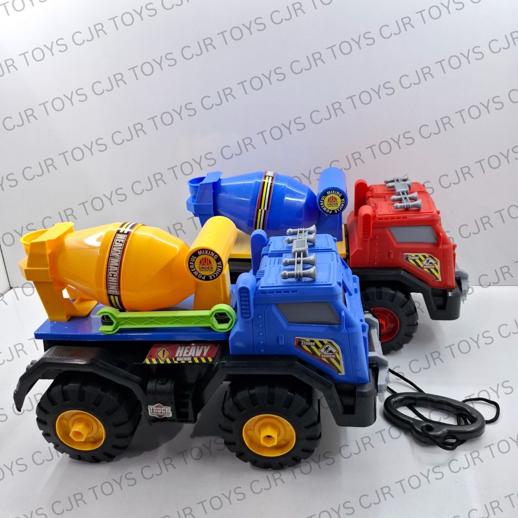 Mainan Mobil Kontruksi Anak Besar Mobil Molen/Pemadam/Dump Truk/ Dump Truk Bisa Di Duduk