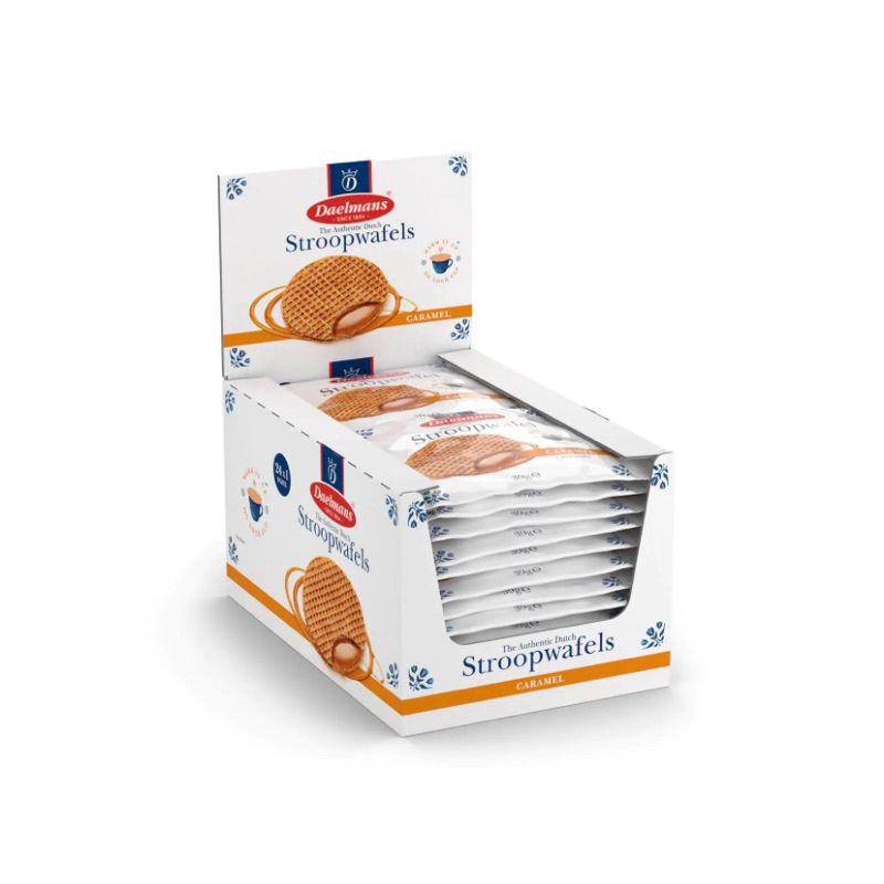 

QH DAELMANS JUMBO STROOPWAFEL (SINGLE PACKS/satuan)