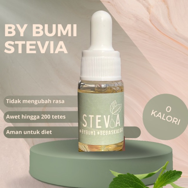 

By Bumi Stevia Tetes - Stevia Cair - Pemanis Alami 0 Kalori 10ml