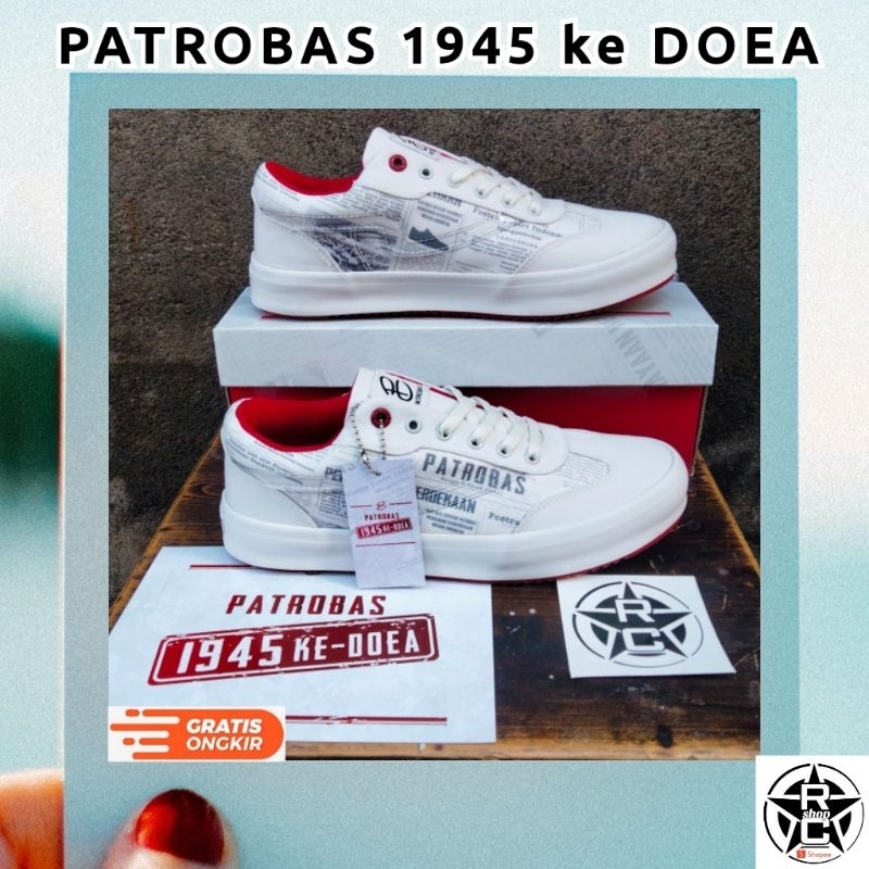 Patrobas 1945 ke doea edisi kemerdekaan original - sepatu patrobas limited edition