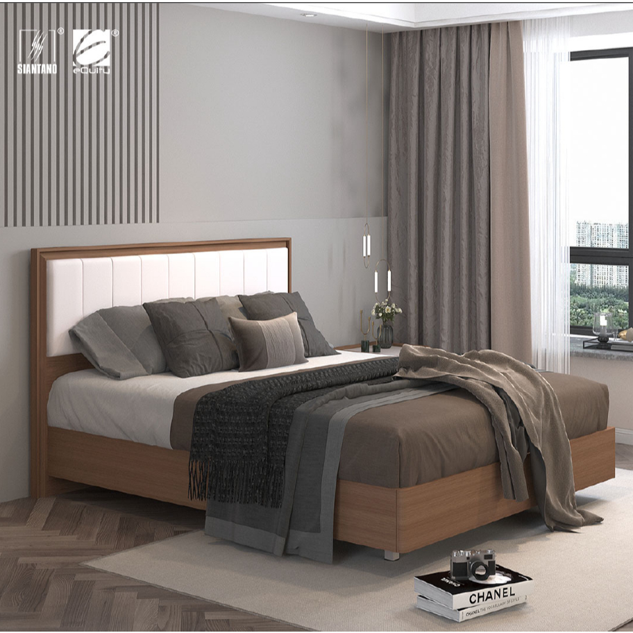 Kamar Set 160/180 Dante – Divan + Sandaran, Dresser Lampu, Meja Rias, Nakas (Siantano)