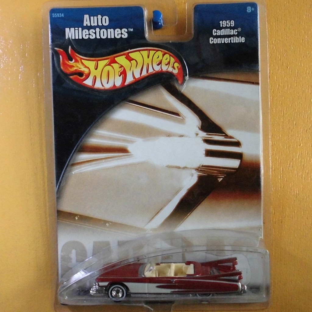 Hot Wheels 2001 – Auto Milestones  1959 Cadillac Convertible