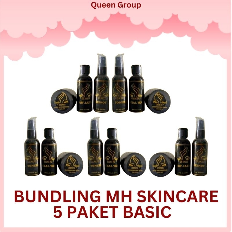 5 Paket MH Cosmetics Brightening Series Mira Hayati All Skin Types