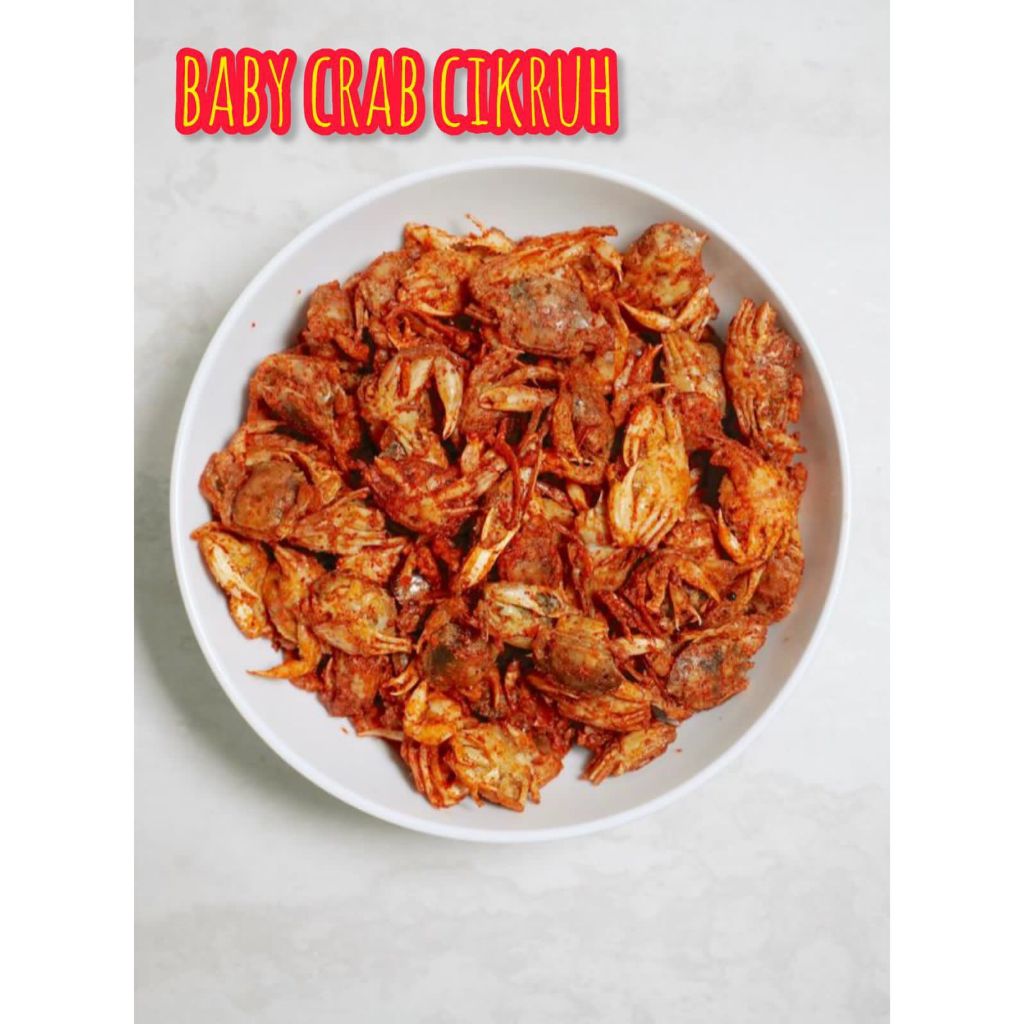 

Baby Crab Pedas Berkah Jaya 250 gr (1/4kg)