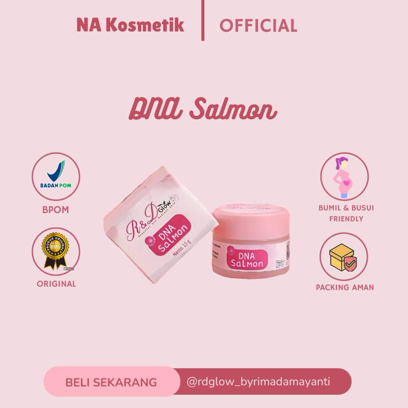 DNA SALMON R&D GLOW BPOM