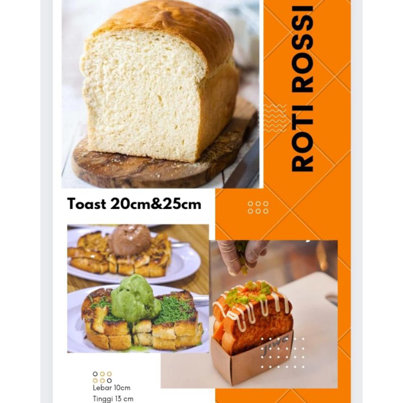 

Roti Toast Jiwa 25cm x 10cm