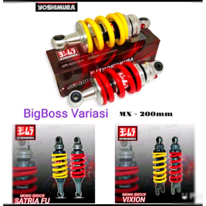 ShockBreaker Tabung Shock Monoshock Yoshimura , Vixion , Satri Fu , MX MonoShock