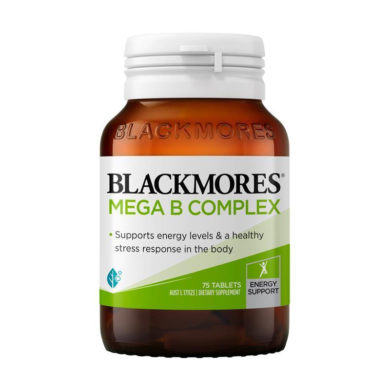 Blackmores Mega B Complex 75 Tablets 75 capsules