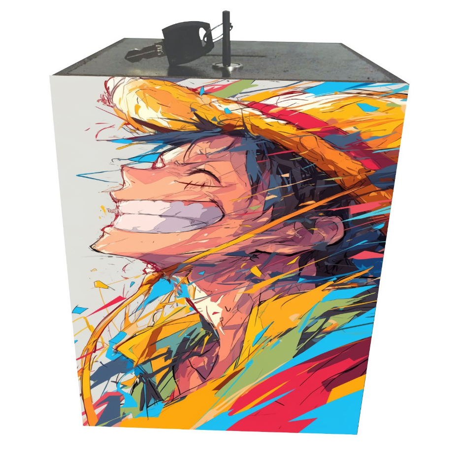 celengan gembok kunci anime onepiece jumbo besar celengan kotak viral