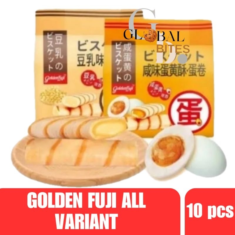 

Golden Fuji Salted Egg Yolk 228g Golden Fuji Creprs Isi Krim Rasa Telur Asin Golden Fuji Soybean