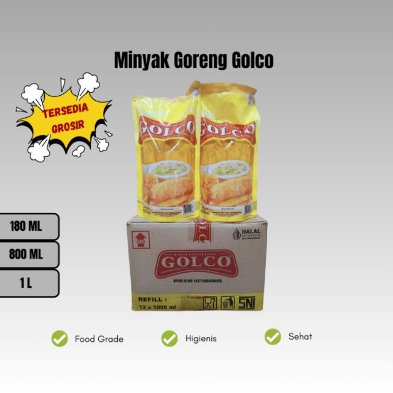 

Minyak Goreng Golco 800ml Dus