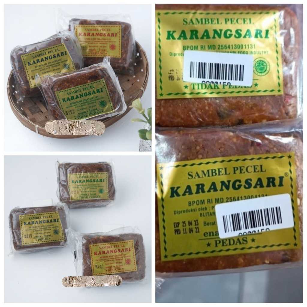

Sambal Pecel Kacang khas madiun 200g