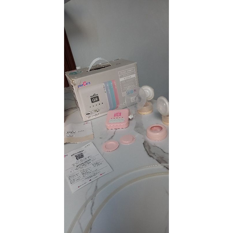 Preloved second electric breast pump pompa asi elektrik spectra qr