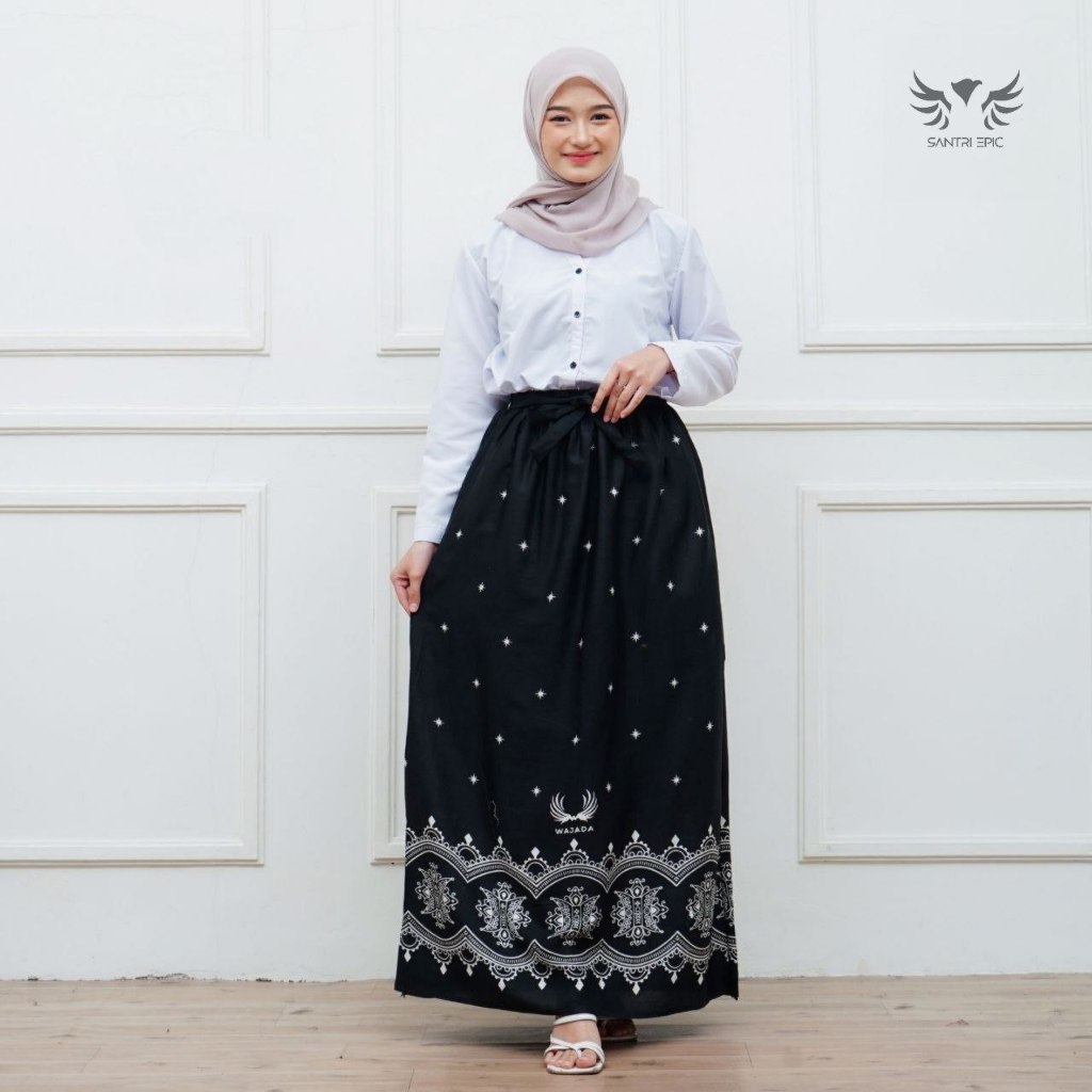 ROK BATIK GOYOR SARUNG INSTAN WANITA
