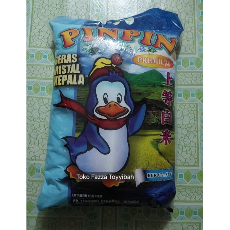 

Beras punel PINPIN 5Kg X 5