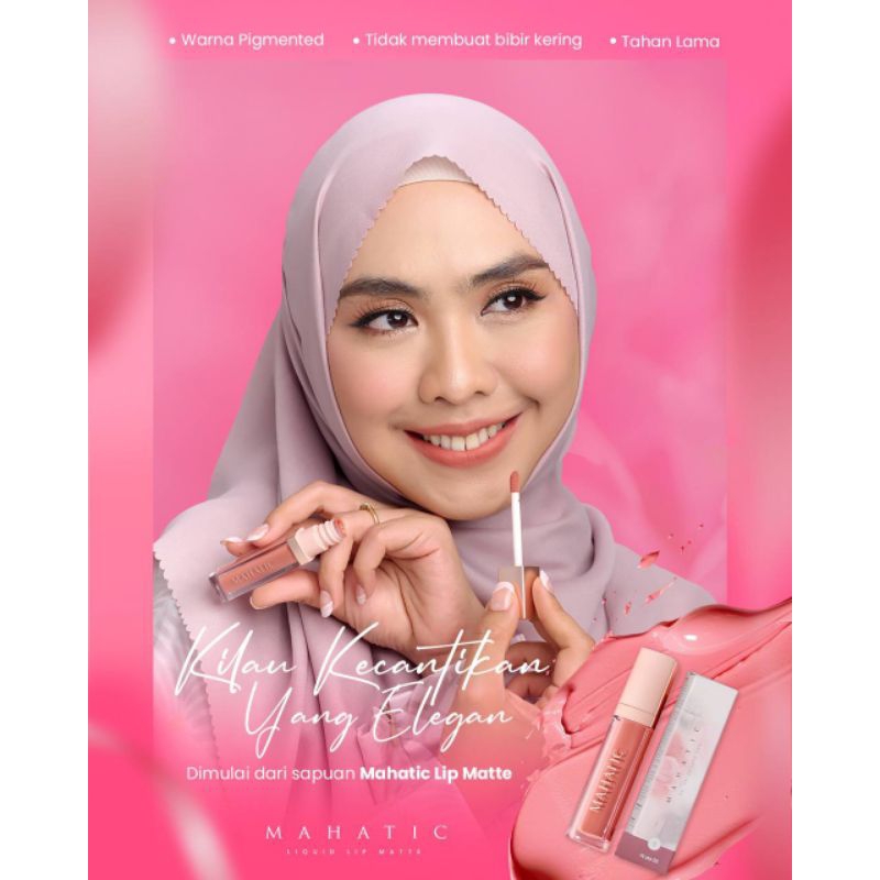 CLASS OFF OMBRE SOPAN MAHATIC, lip matte ringan, mudah di bersihkan & wudhu friendly