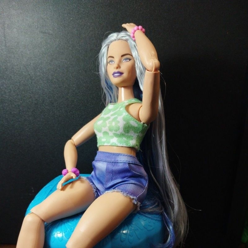 Barbie mattel extra purple preloved pivotal