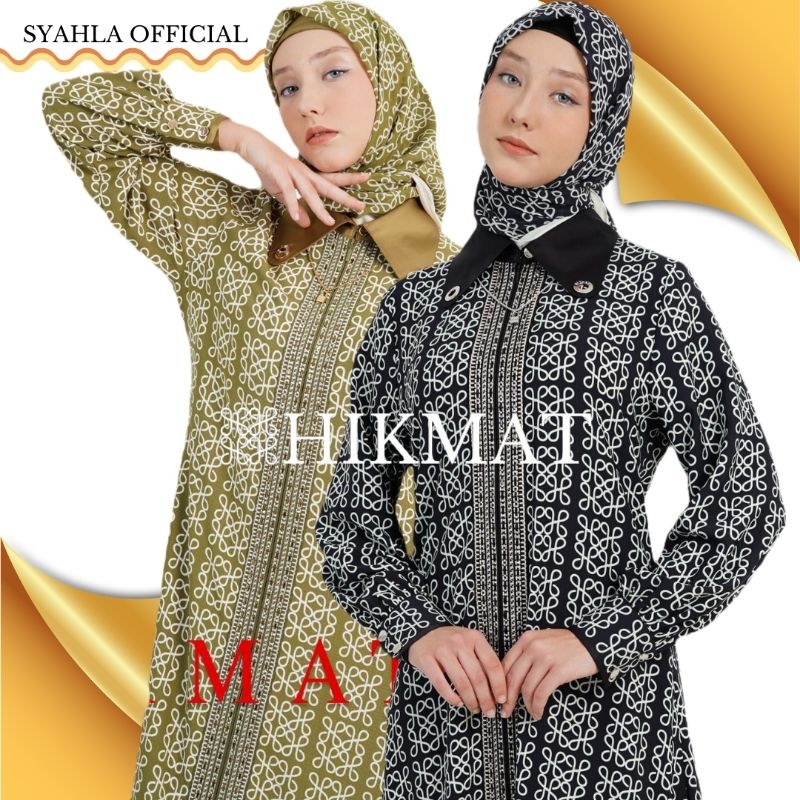 HIKMAT ABAYA A6675 - 02 NEW ARRIVAL TERBARU TERMURAH