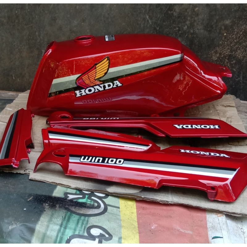 BODY SET HONDA WIN CANDY RED