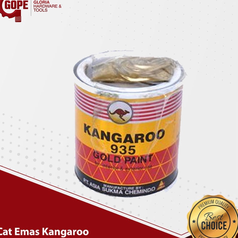 

BONUS SPESIAL MENANTI ANDA CAT BESI WARNA EMAS KANGAROO