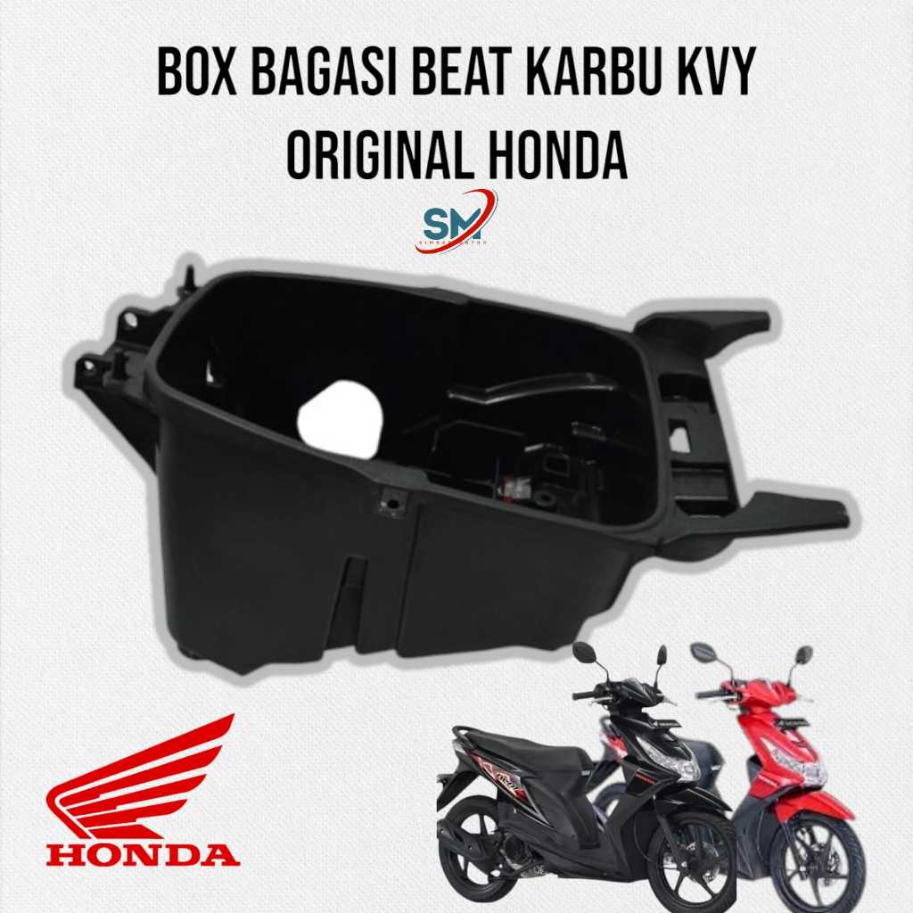 box bagasi motor honda beat karbu kvy original