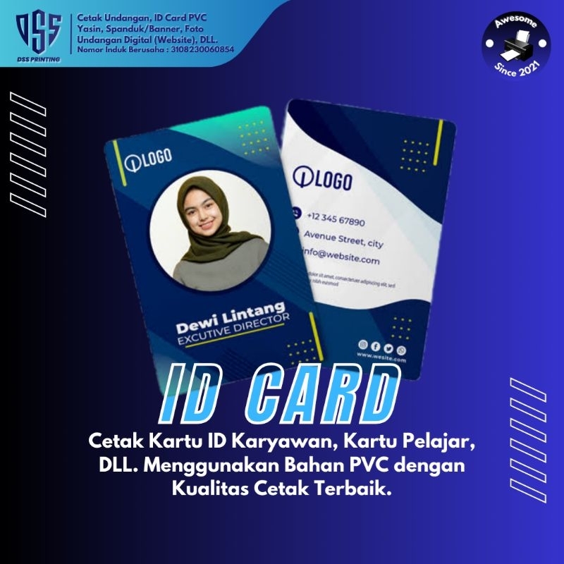 

Cetak ID Card / Kartu Member / Kartu Pelajar / Kartu Tanda Anggota Dll