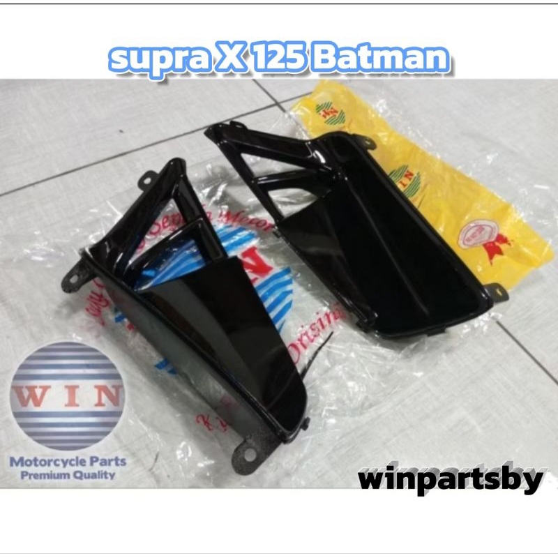 Cover dalam sayap tutup laci SUPRA X 125 BATMAN 2007 Merk WIN