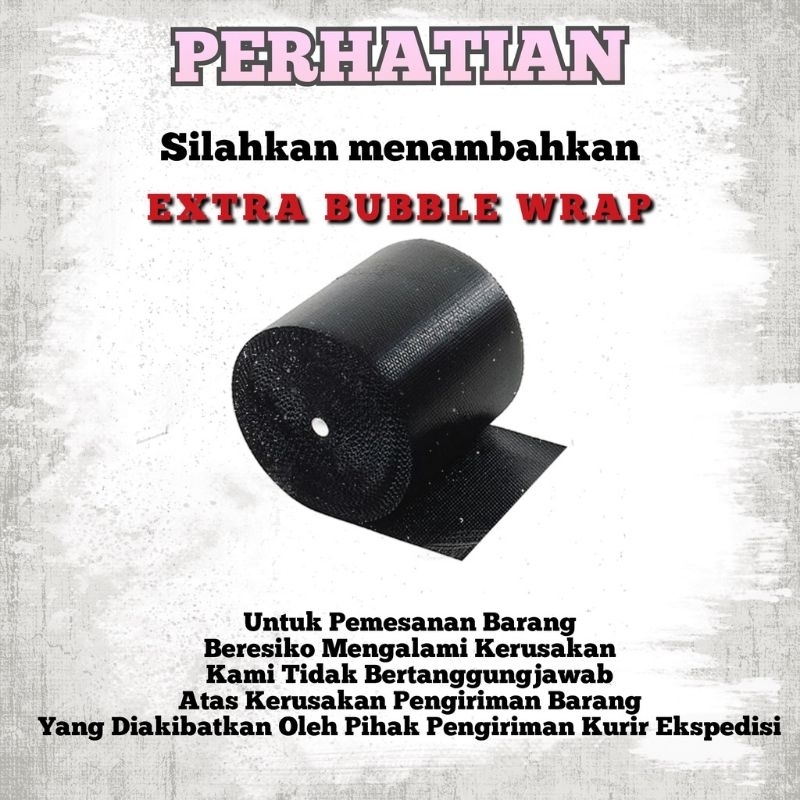 

EXTRA BUBLE WRAP BERLAPIS LAPIS Untuk Tambahan Packing