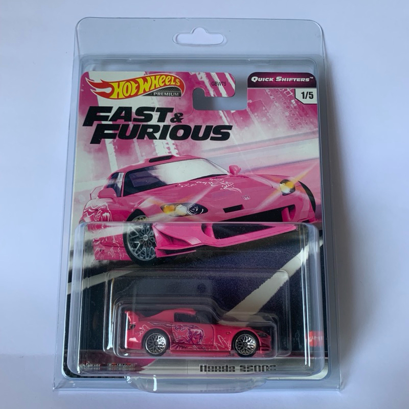 Hotwheels honda s2000 pink suki fast furious