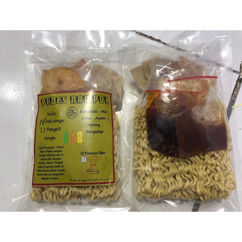 

Mie sungu pedes nampol