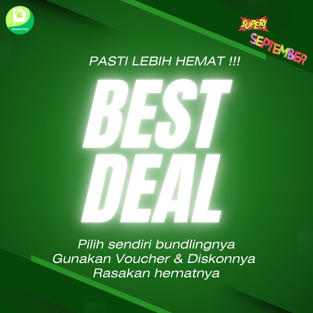 

BEST DEAL ISIANDAPURQ PASTI HEMAT