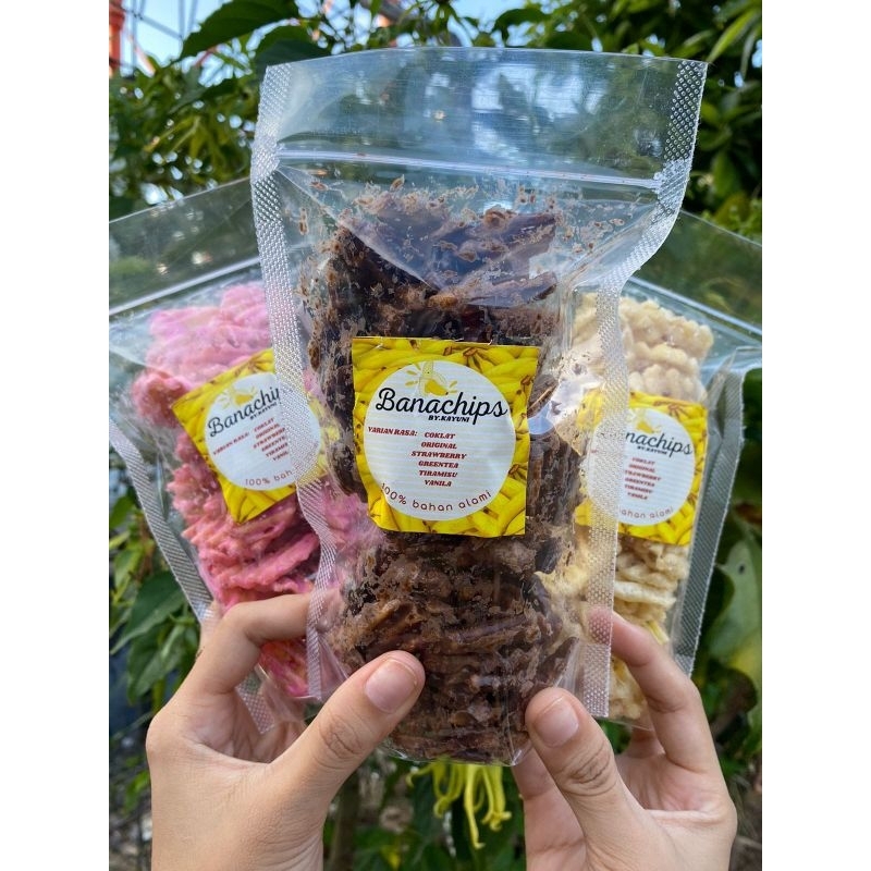 

kripik pisang coklat