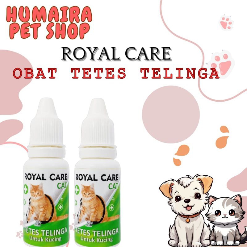 Obat Telinga Royal Care Tetes Telinga Kucing 10ml
