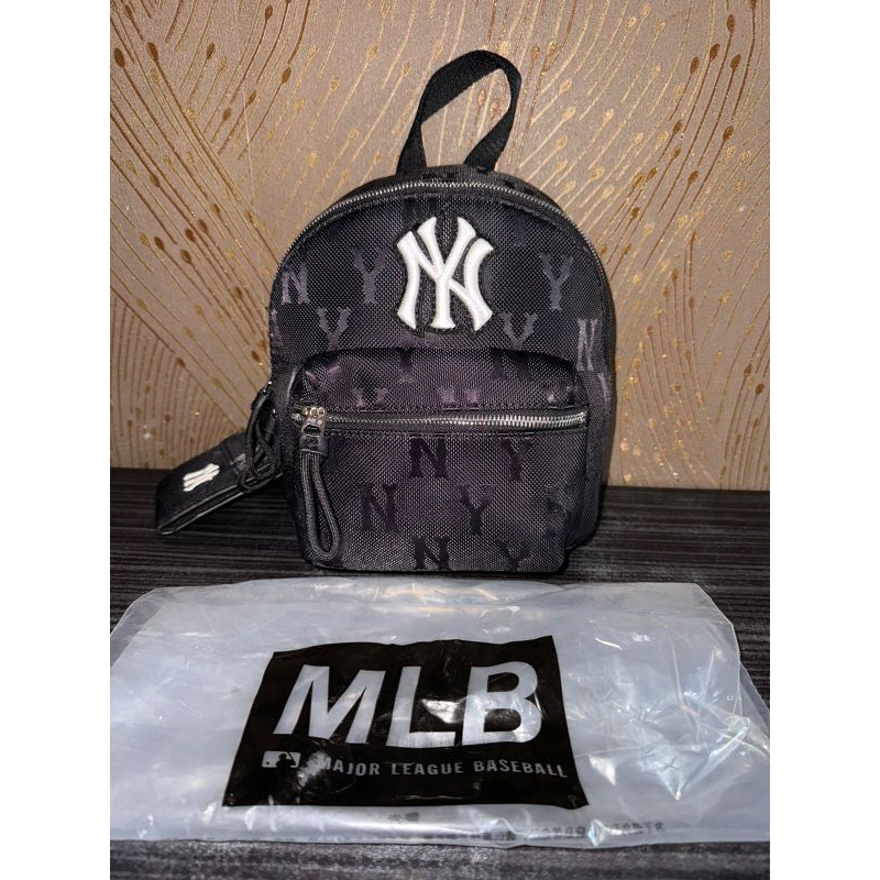 Tas ransel/sling wanita MLB original new warna hitam size small