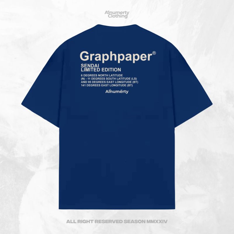 T-SHIRT ALNUMERTY GRAPHPAPER/ PAKAIAN COWO CEWE / KAOS DISTRO / ATASAN PRIA WANITA CASUAL / OUTFIT S