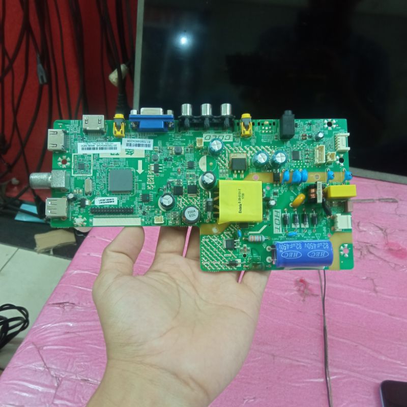 mb tv led panasonic th22e302g - mainboard - motherboard - mesin tv panasonic th-22e302g
