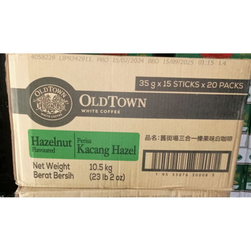 

old town hazelnut( satu dus) 20 bks