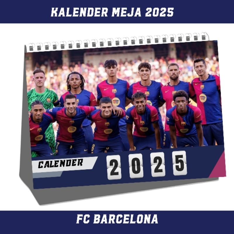 

Kalender Meja 2025 Barcelona