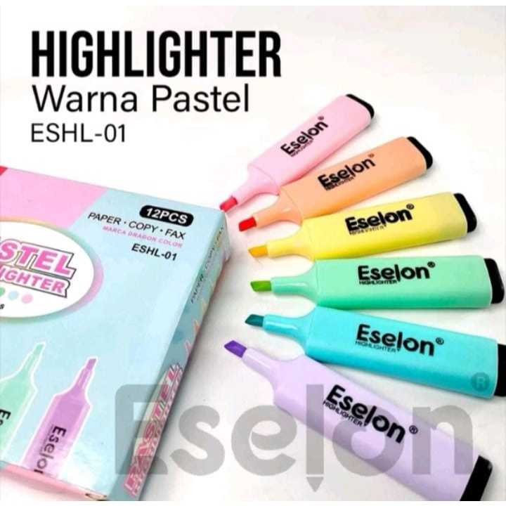 

Stabilo Eselon / Vanco Warna Pastel / Stabilo Warna Warni Eselon / Eselon / Vanco Highlighter