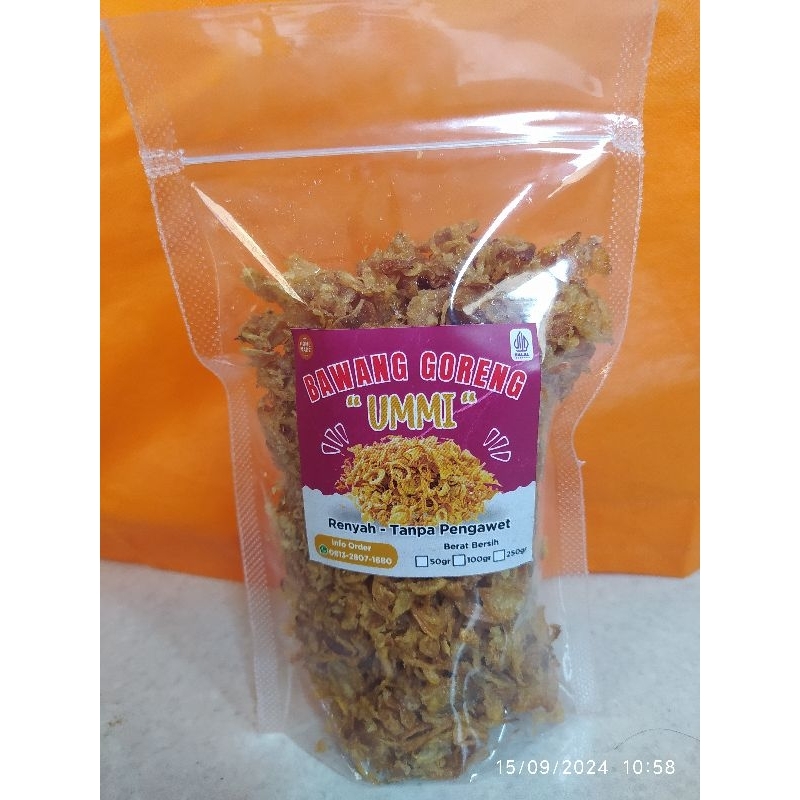 

bawang goreng tanpa MSG tanpa pengawet 50gr