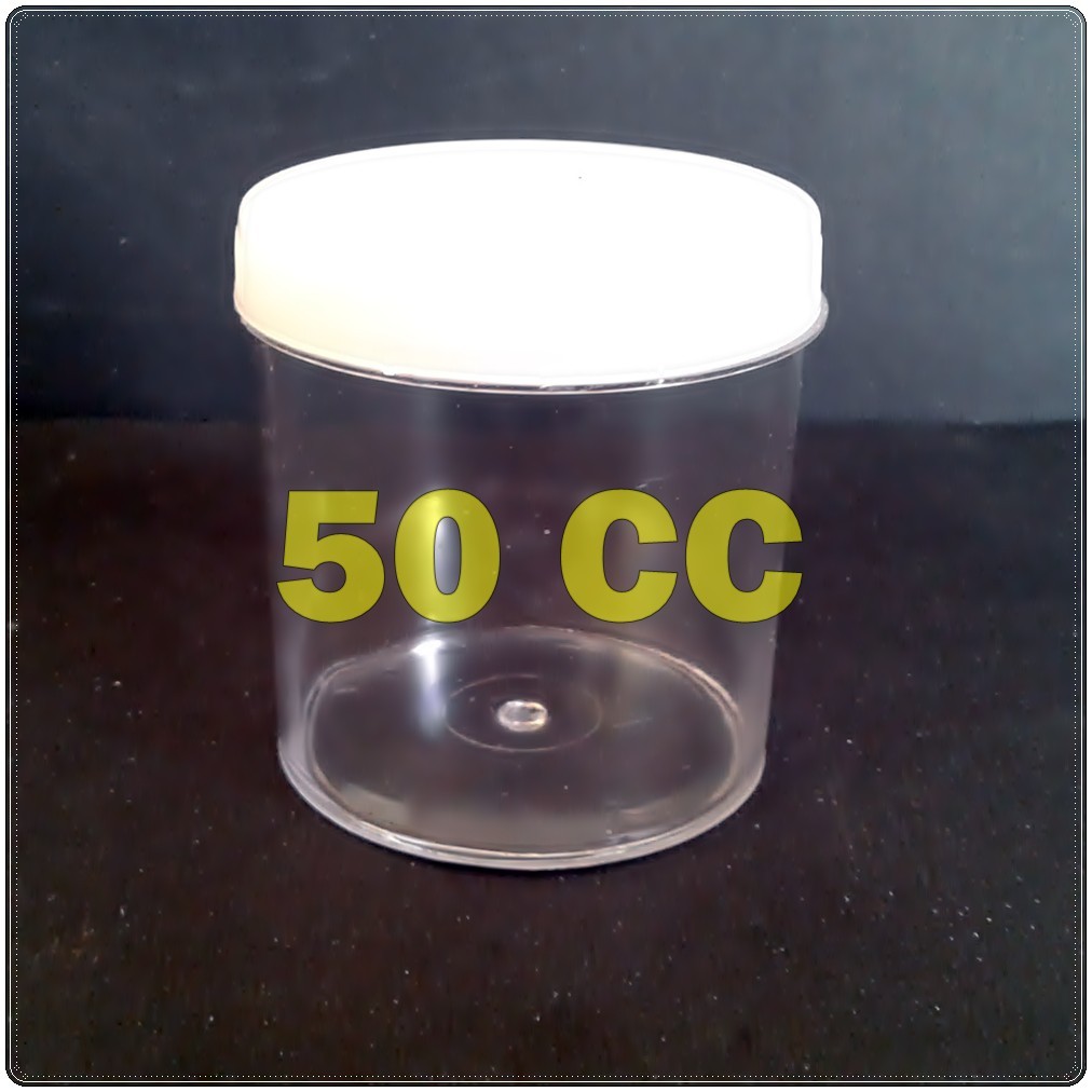 Pot Obat 50cc/Pot Urine 50cc/Pot Cream 50cc/Pot Salep 50cc/Pot Plastik 50cc