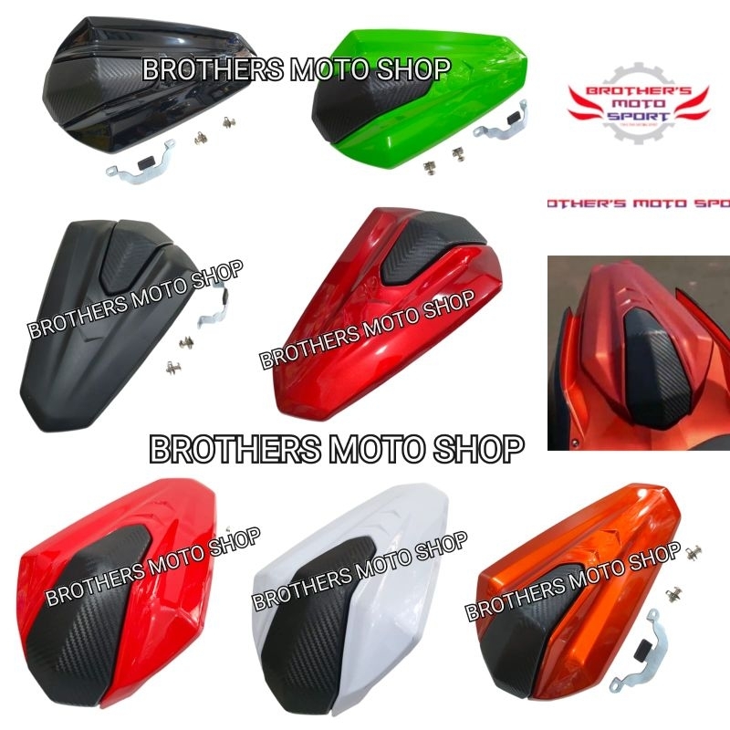 single seat ninja250fi 2018 tutup jok belakang new ninja250 se cover jok belakang ninja 250 new sing