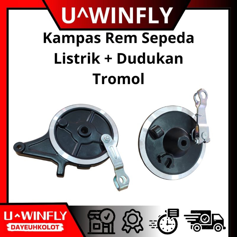 Kampas Rem Sepeda Listrik  Original Uwinfly