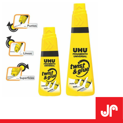 

UHU ALL PURPOSE TWIST & GLUE 35ML / LEM CAIR UHU / LEM PRAKARYA ANAK/ LEM CAIR SERBAGUNA