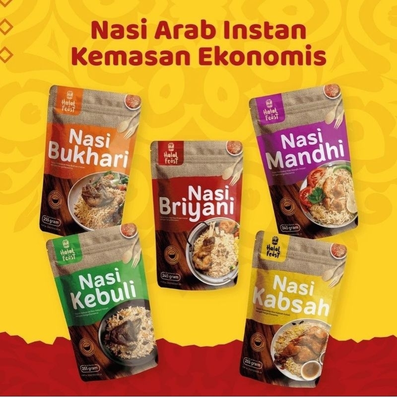 

Beras Nasi Arab (Basmati, Mandhi, Briyani, Kabsah)