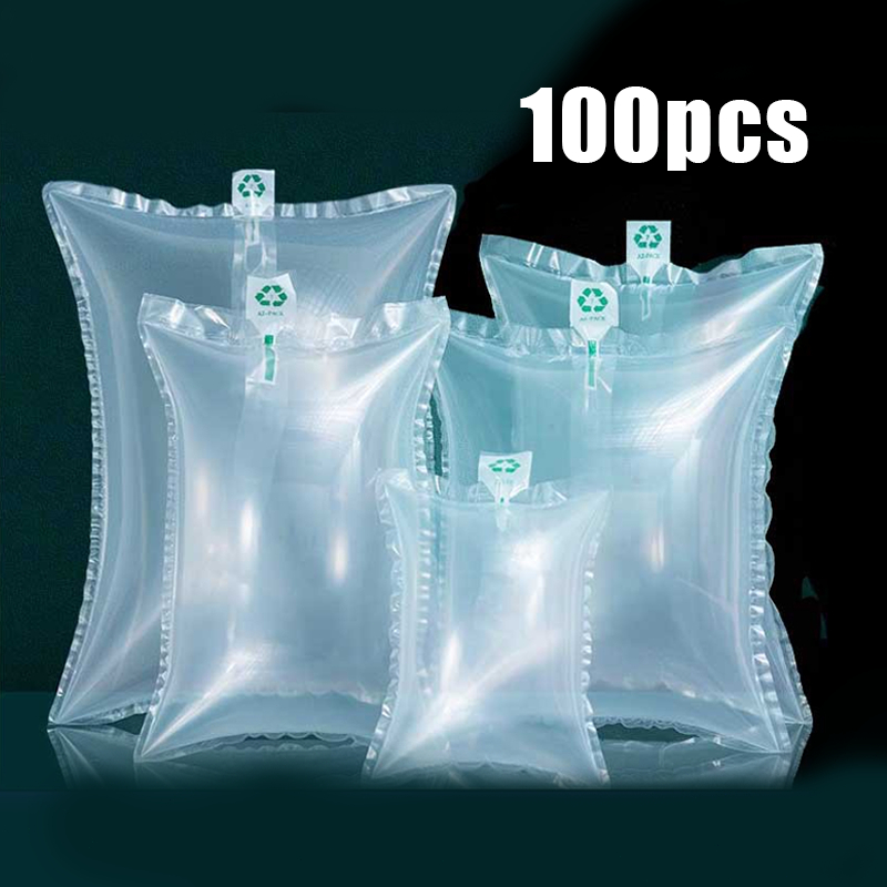 

100PCS 15x10cm Air Bubble Bag/Plastik udara/Inflatable Buffer Bag Air Cushion Pillow Bubble Wrap Express Package/Bubble air/Kantong Udara