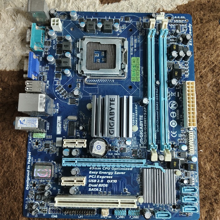 Mobo G41 Gigabyte Motherboard Gigabyte GA G41MT S2P DDR3
