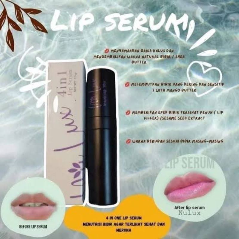 lip serum 4 in 1 Nu lux ( Nu Amoorea)