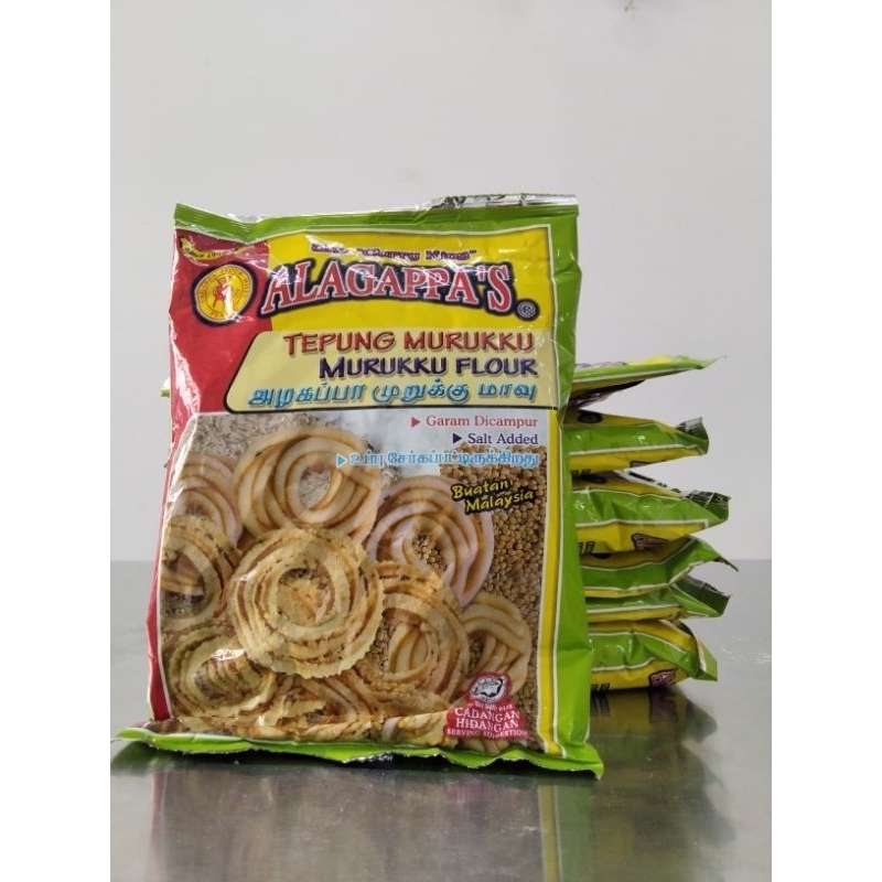 

ALAGAPPA'S TEPUNG MURUKKU/ MURUKKU FLOUR/ 500 GRAM